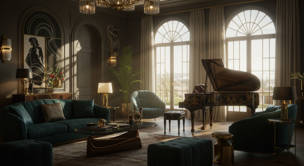 Art Deco Revival: Embracing Glamour in Modern Interiors