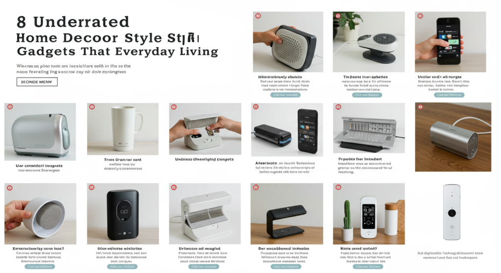 Underrated Home Decor Style Gadgets That Enhance Everyday Living