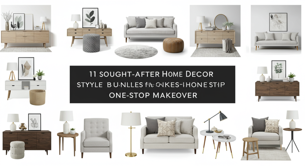 11 Sought-After Home Decor Style Bundles for One-Stop Makeovers