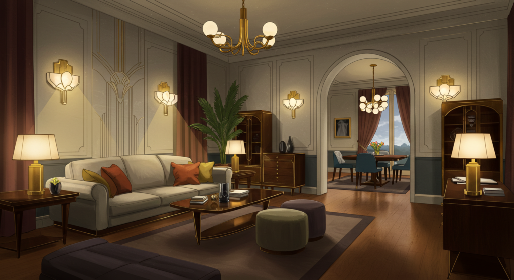 16 Illuminating Art Deco Interior Aspects for Dynamic Living