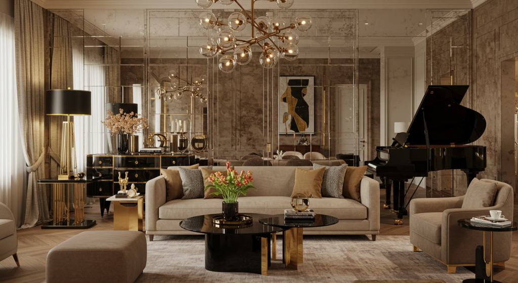 8 Essential Art Deco Interior Details for Luxe Finishes​